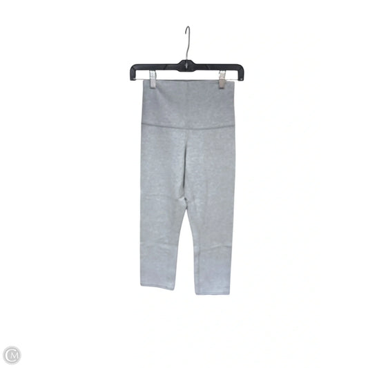Athletic Leggings Capris By Lululemon In Grey, Size: S