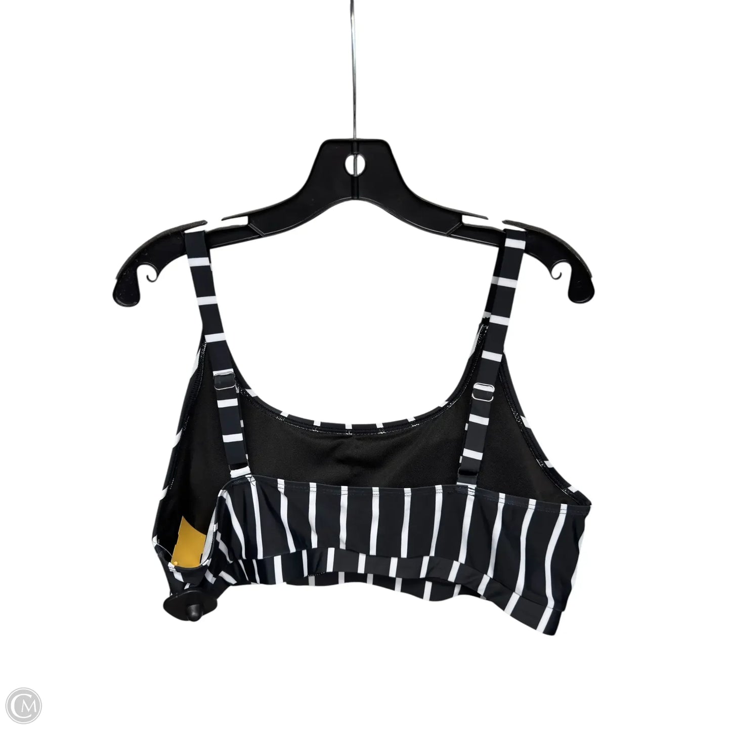 Swimsuit 2pc By Clothes Mentor In Striped Pattern, Size: 2x