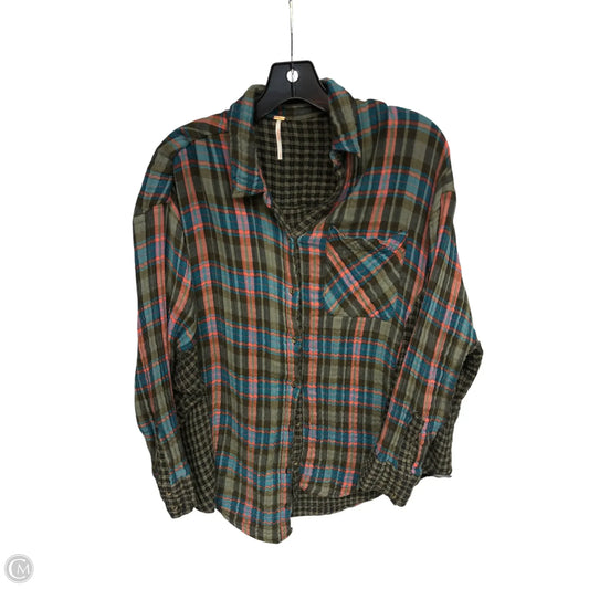 Top Long Sleeve By Free People In Multi-colored, Size: S
