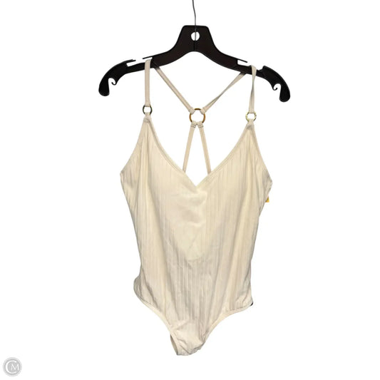 Swimsuit By Kona Sol In Cream, Size: L