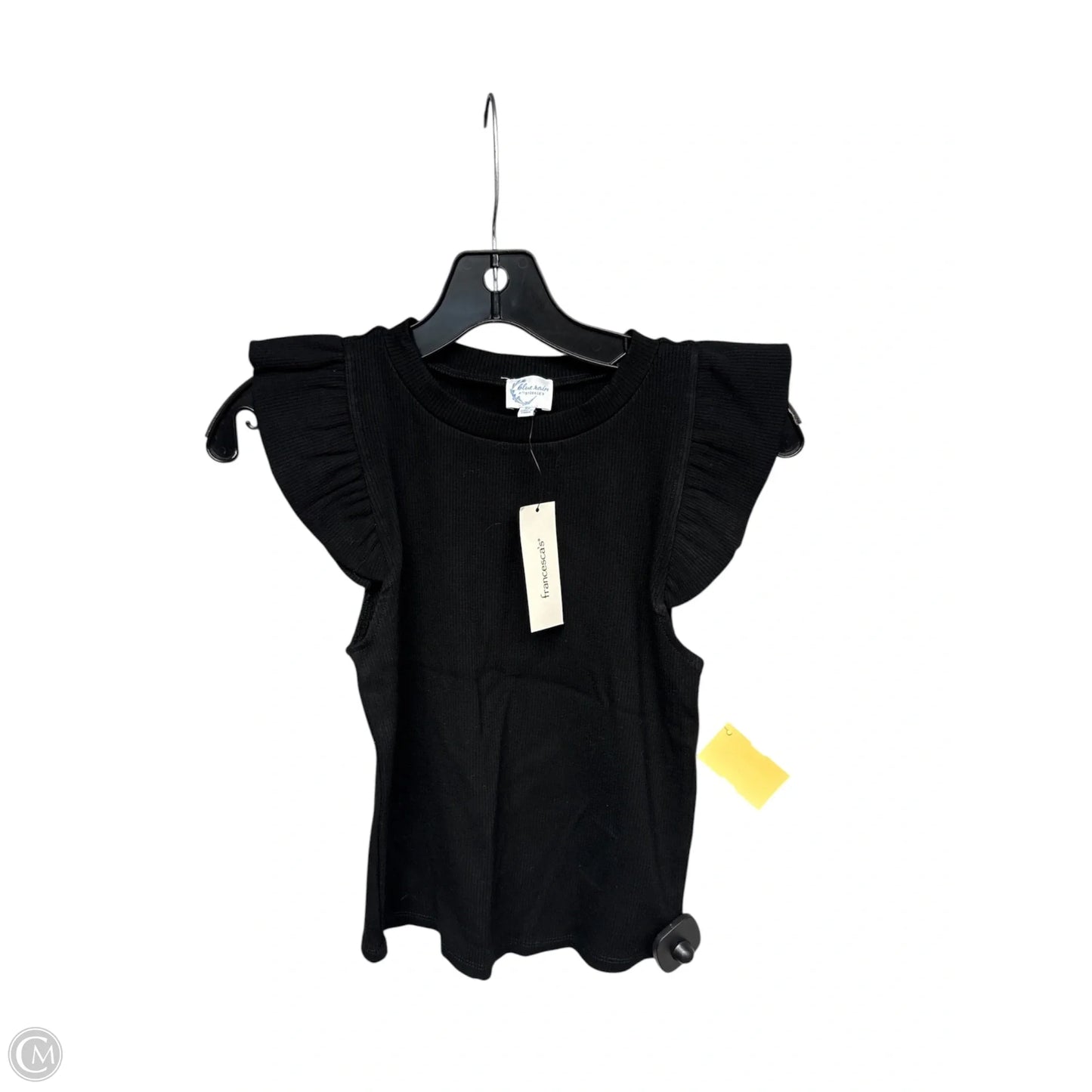 Top Sleeveless By Blue Rain In Black, Size: M