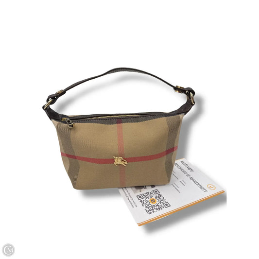Clutch Luxury Designer By Burberry, Size: Small