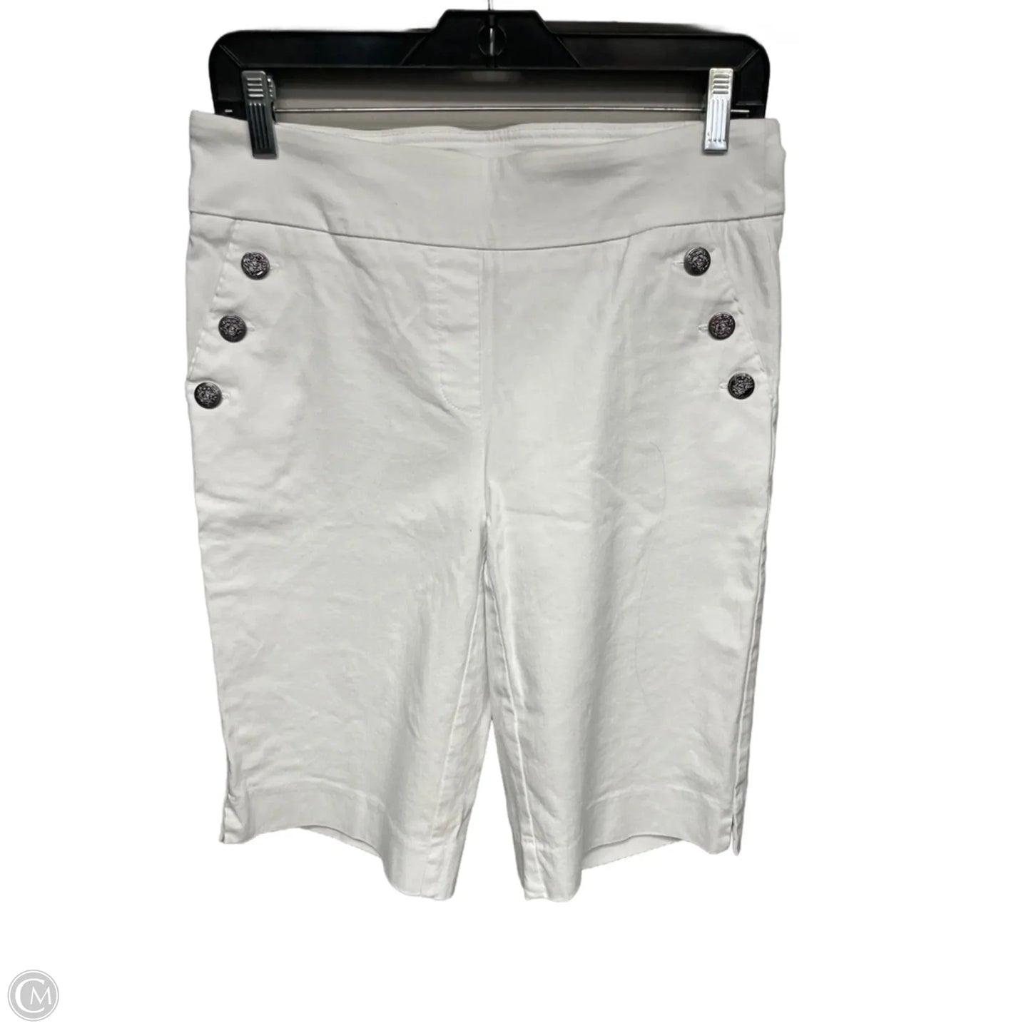 Capris By Counterparts In White, Size: S