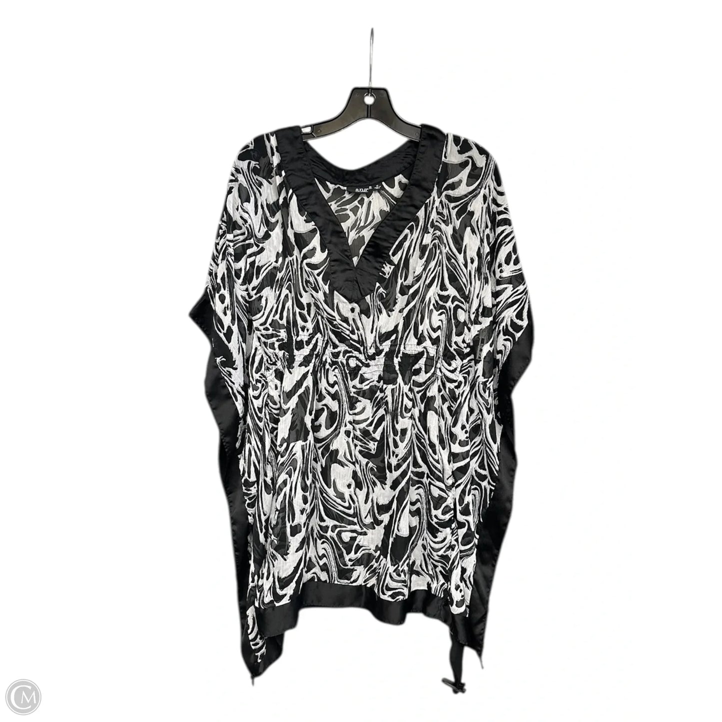Swimwear Cover-up By Ana In Black & White, Size: M