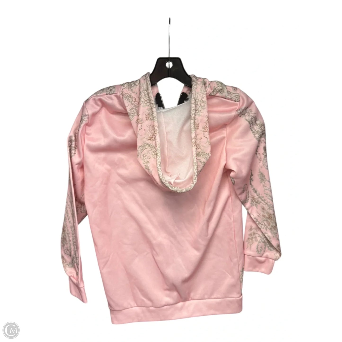 Sweatshirt Hoodie By Clothes Mentor In Pink, Size: S
