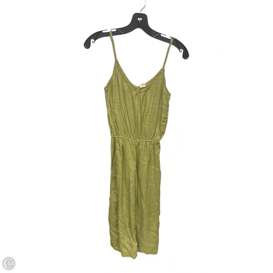 Jumpsuit By Clothes Mentor In Green, Size: Xs