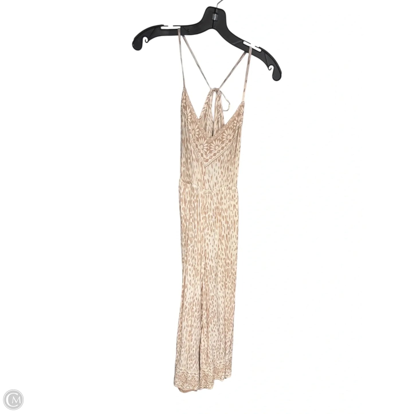 Jumpsuit By Oneill In Cream & Tan, Size: S