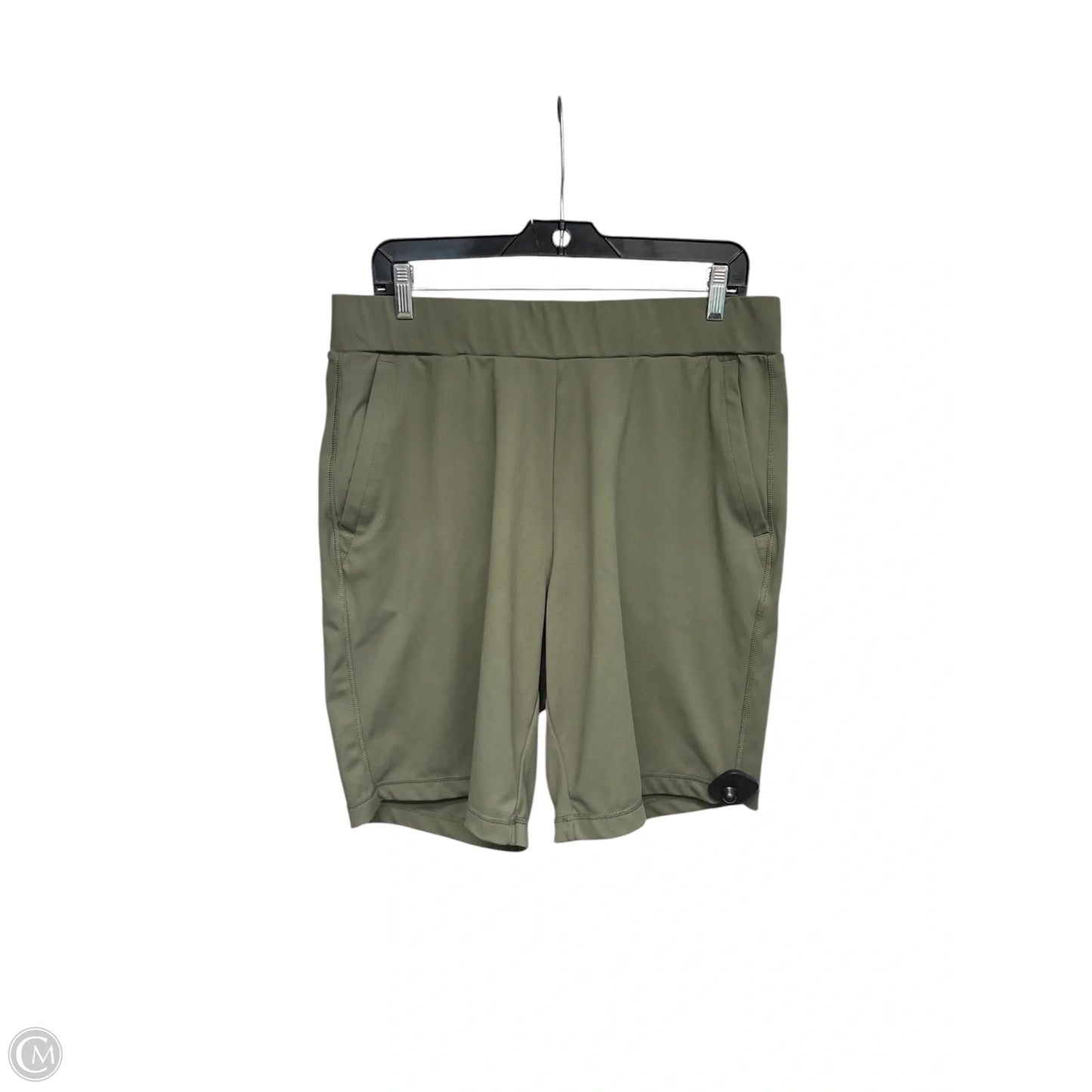 Athletic Shorts By 32 Degrees In Green, Size: L