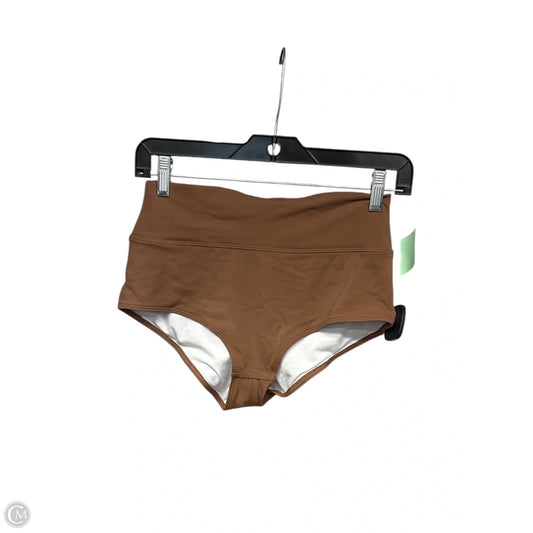 Swimsuit Bottom By Pink In Brown, Size: M