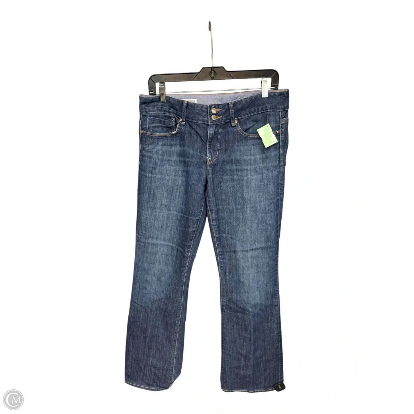 Jeans Flared By Gap In Blue Denim, Size: 10