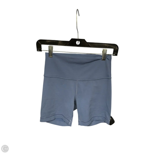 Athletic Shorts By Lululemon In Blue, Size: 6