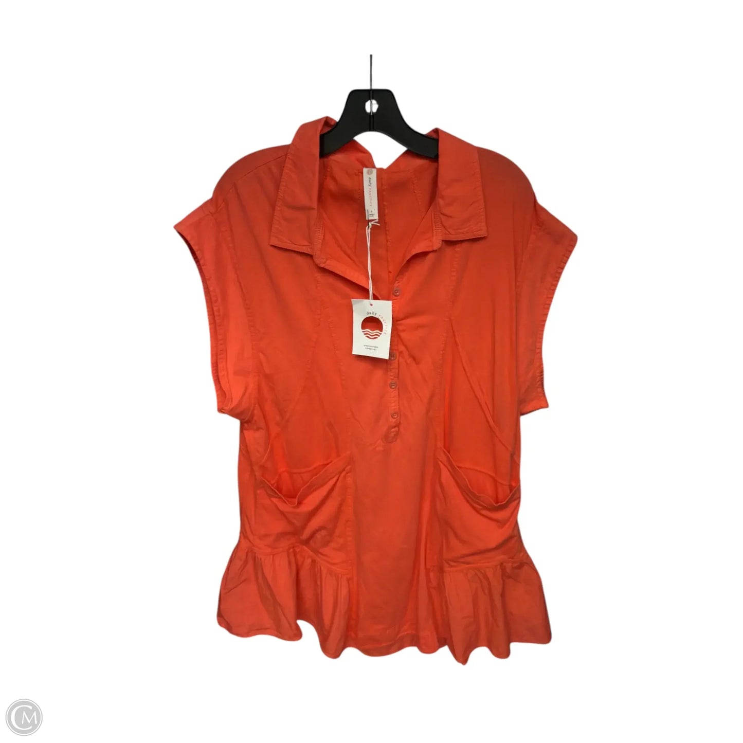 Dress Casual Midi By Daily Practice By Anthropologie In Orange, Size: L