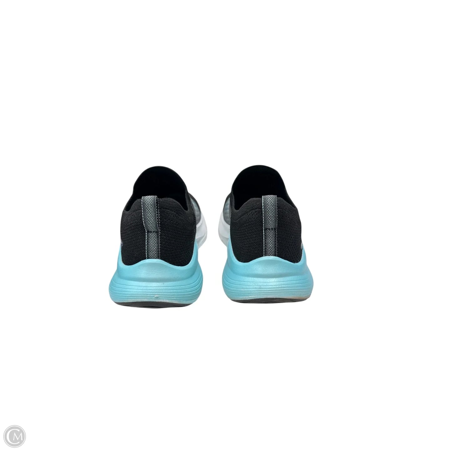 Shoes Sneakers By Skechers In Black & Blue, Size: 9.5