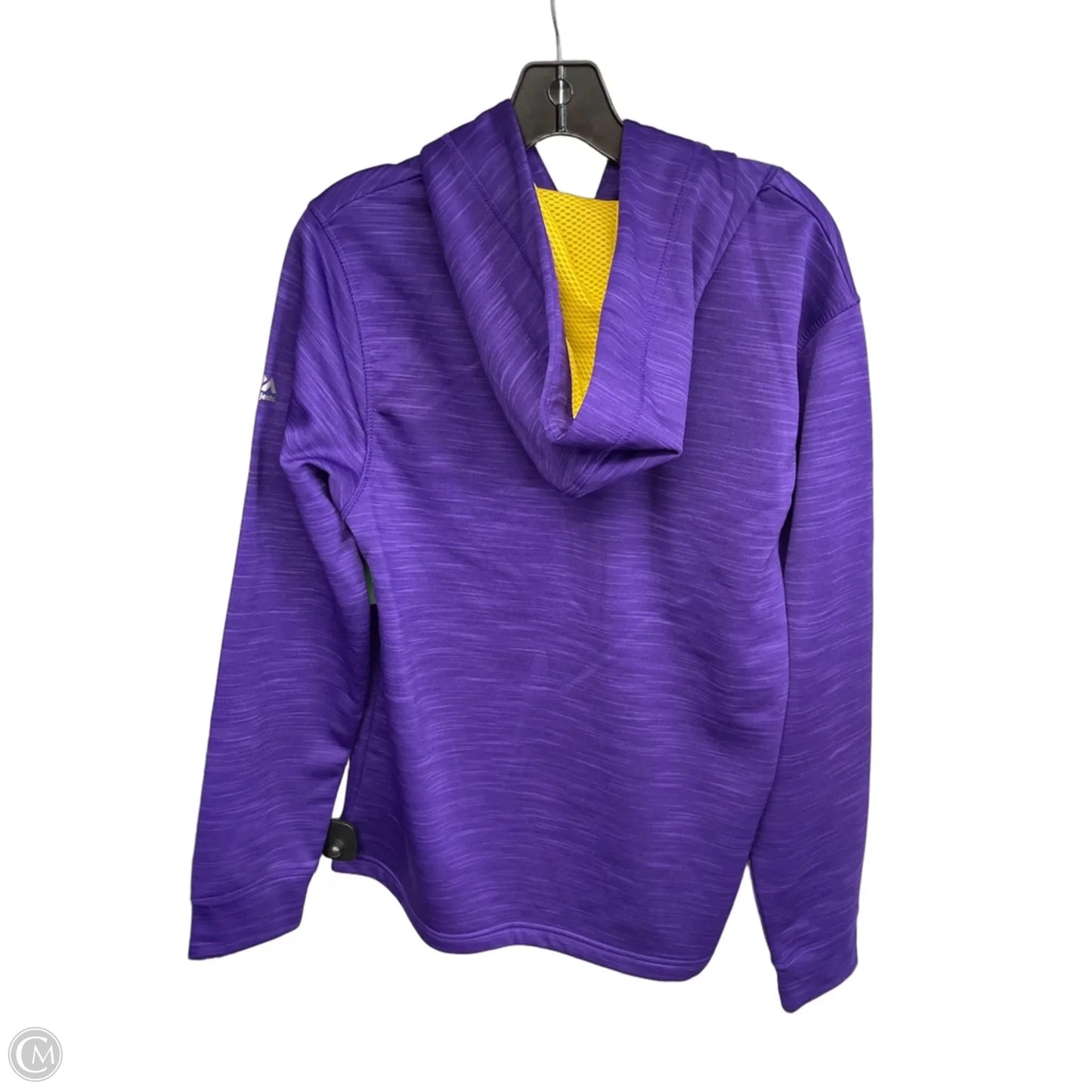 Athletic Sweatshirt Hoodie By Nfl In Purple, Size: S