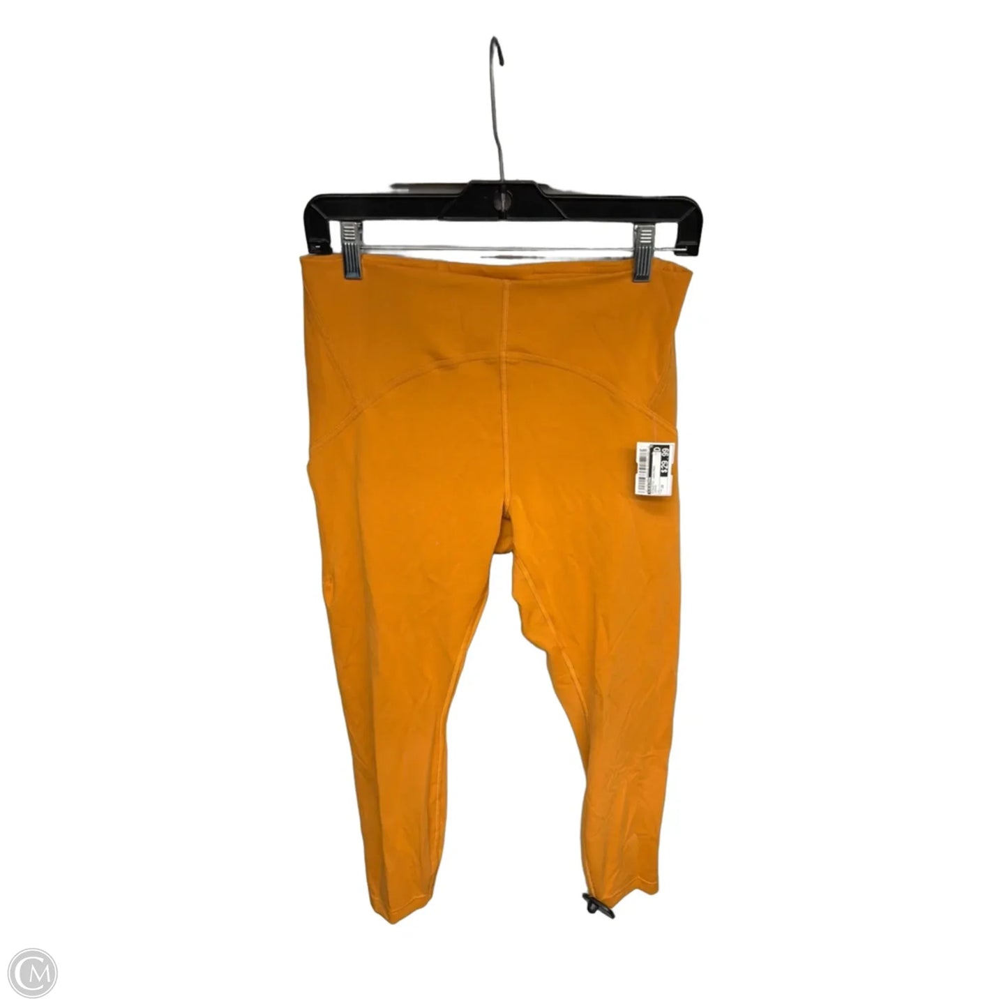 Athletic Leggings By Lululemon In Orange, Size: 10