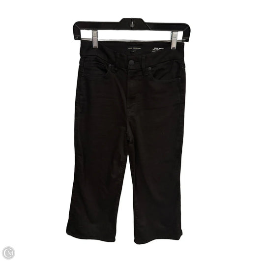 Jeans Straight By Good American In Black Denim, Size: 4