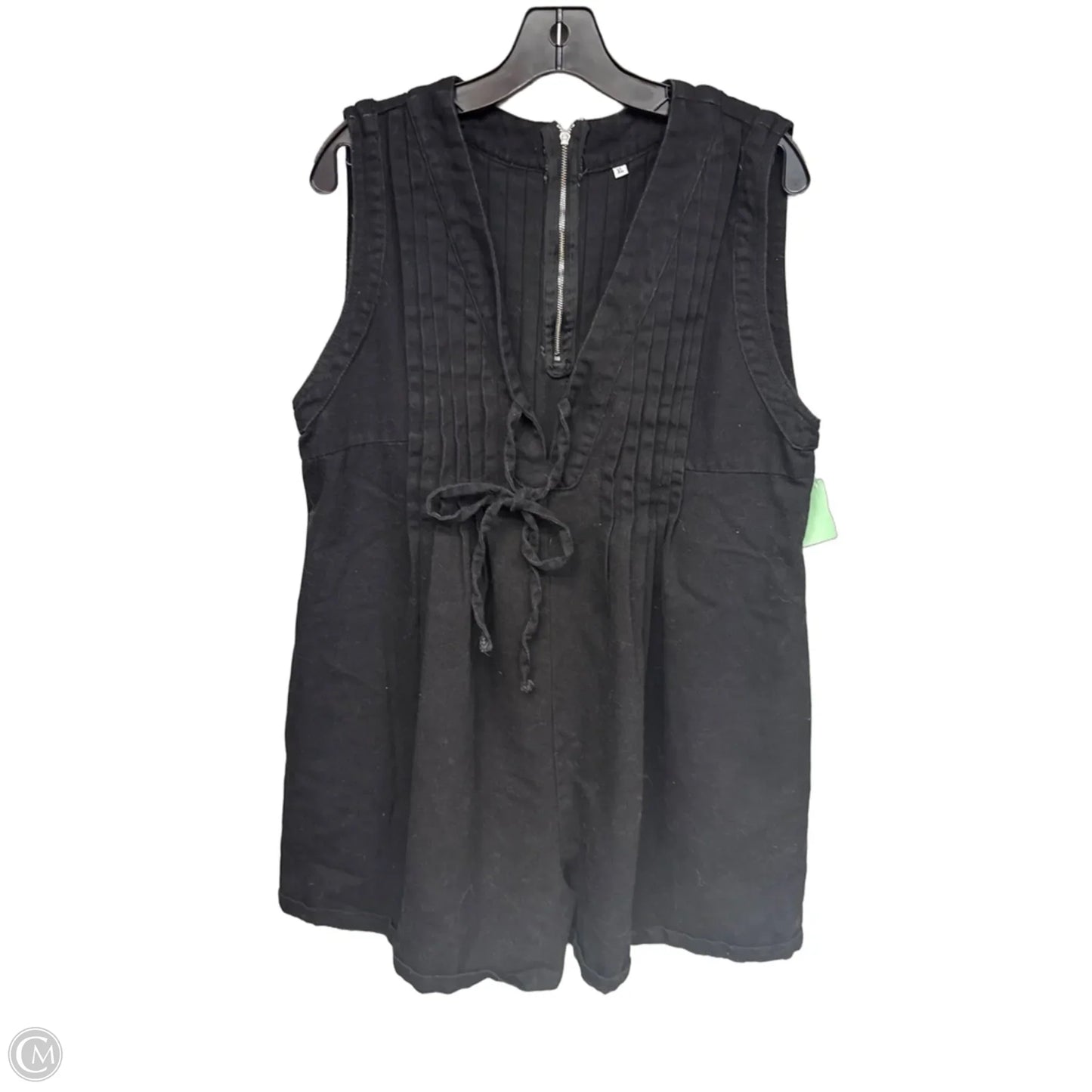 Romper By Clothes Mentor In Black, Size: Xl