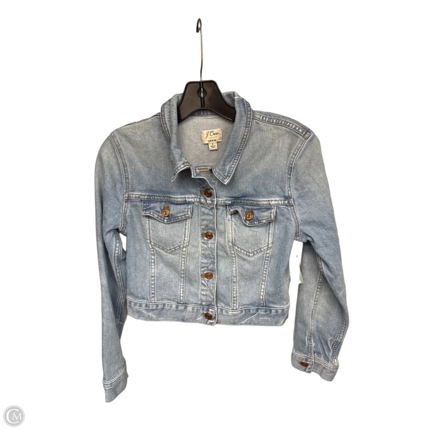 Jacket Denim By J. Crew In Blue Denim, Size: S