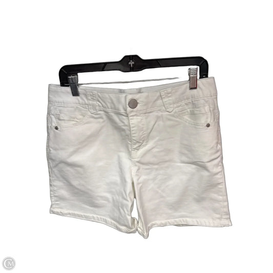 Shorts By Democracy In White Denim, Size: 10