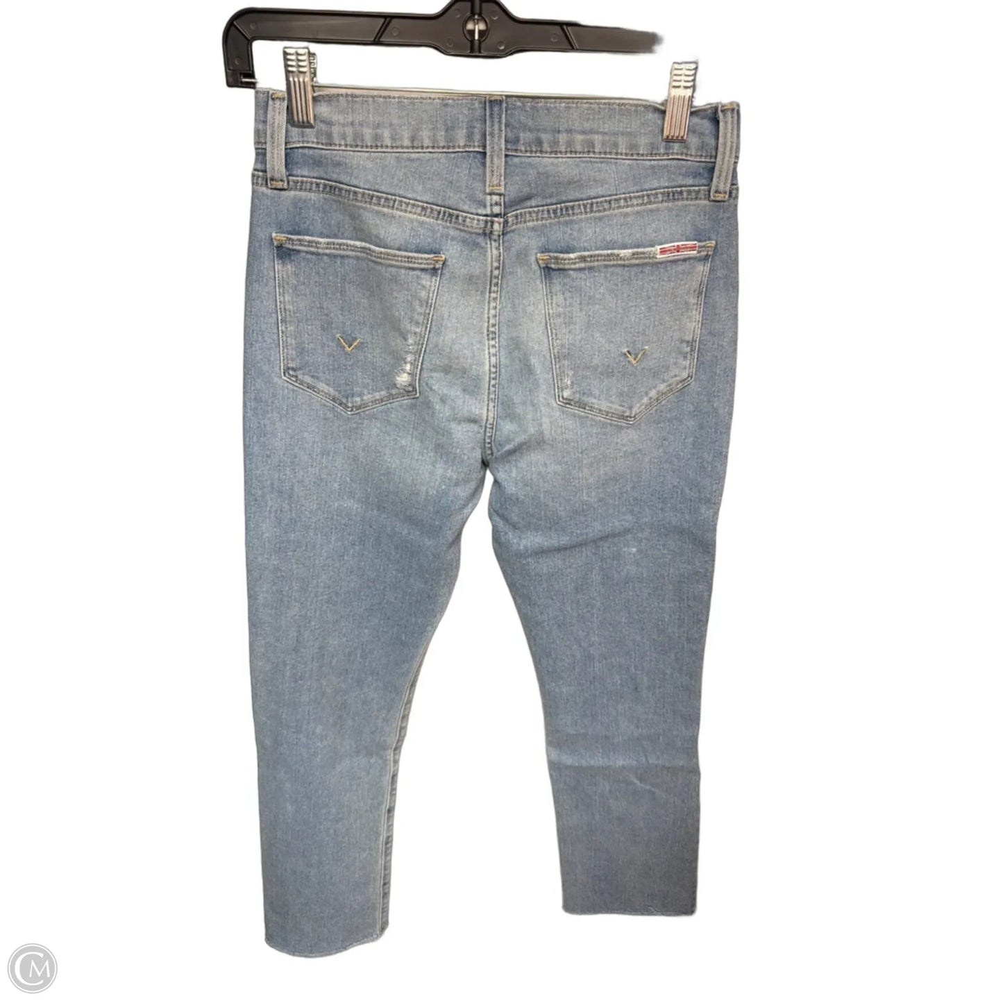 Jeans Straight By Hudson In Blue Denim, Size: 26