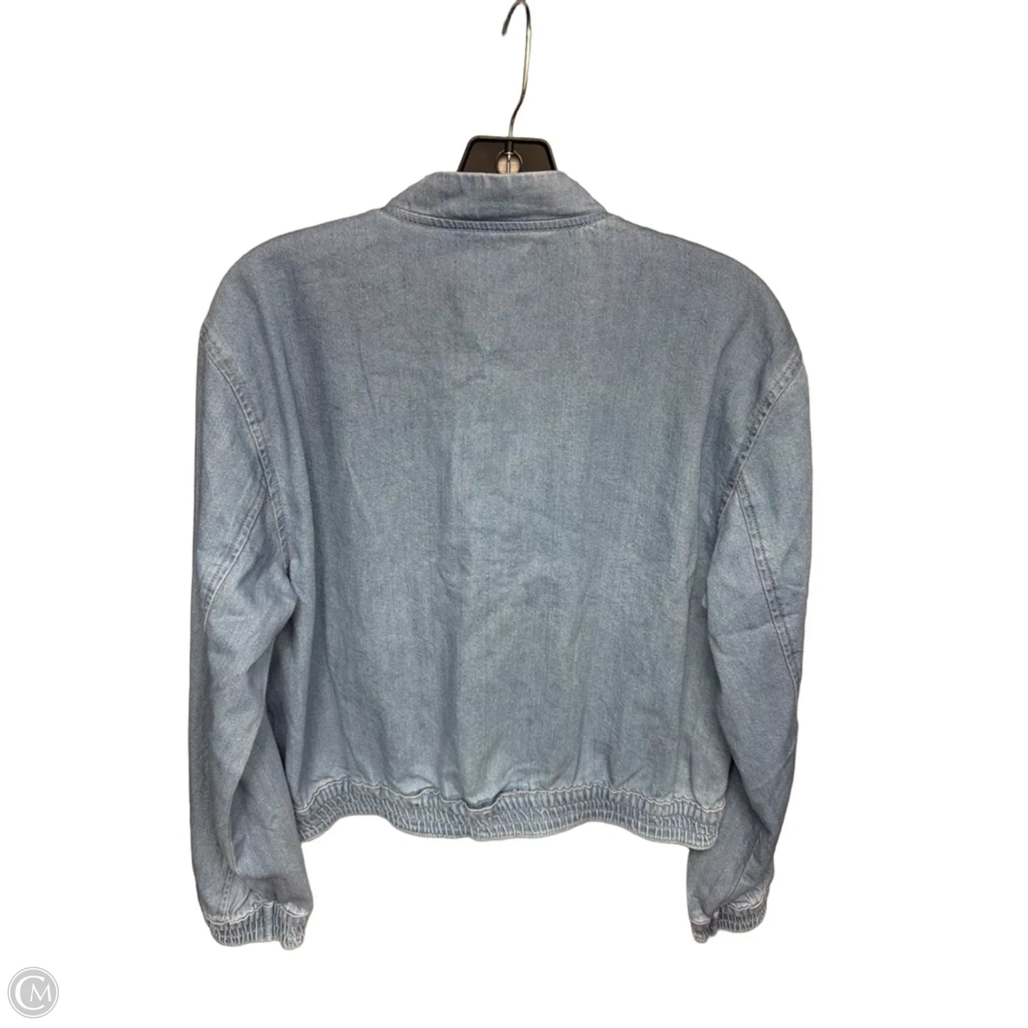 Jacket Denim By Loft In Blue Denim, Size: S