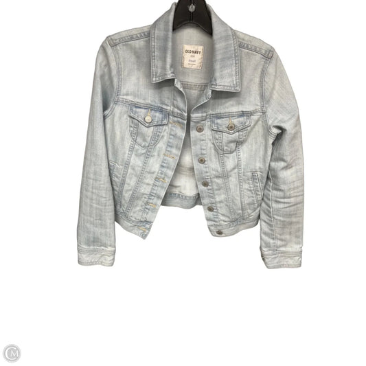 Jacket Denim By Old Navy In Blue Denim, Size: S