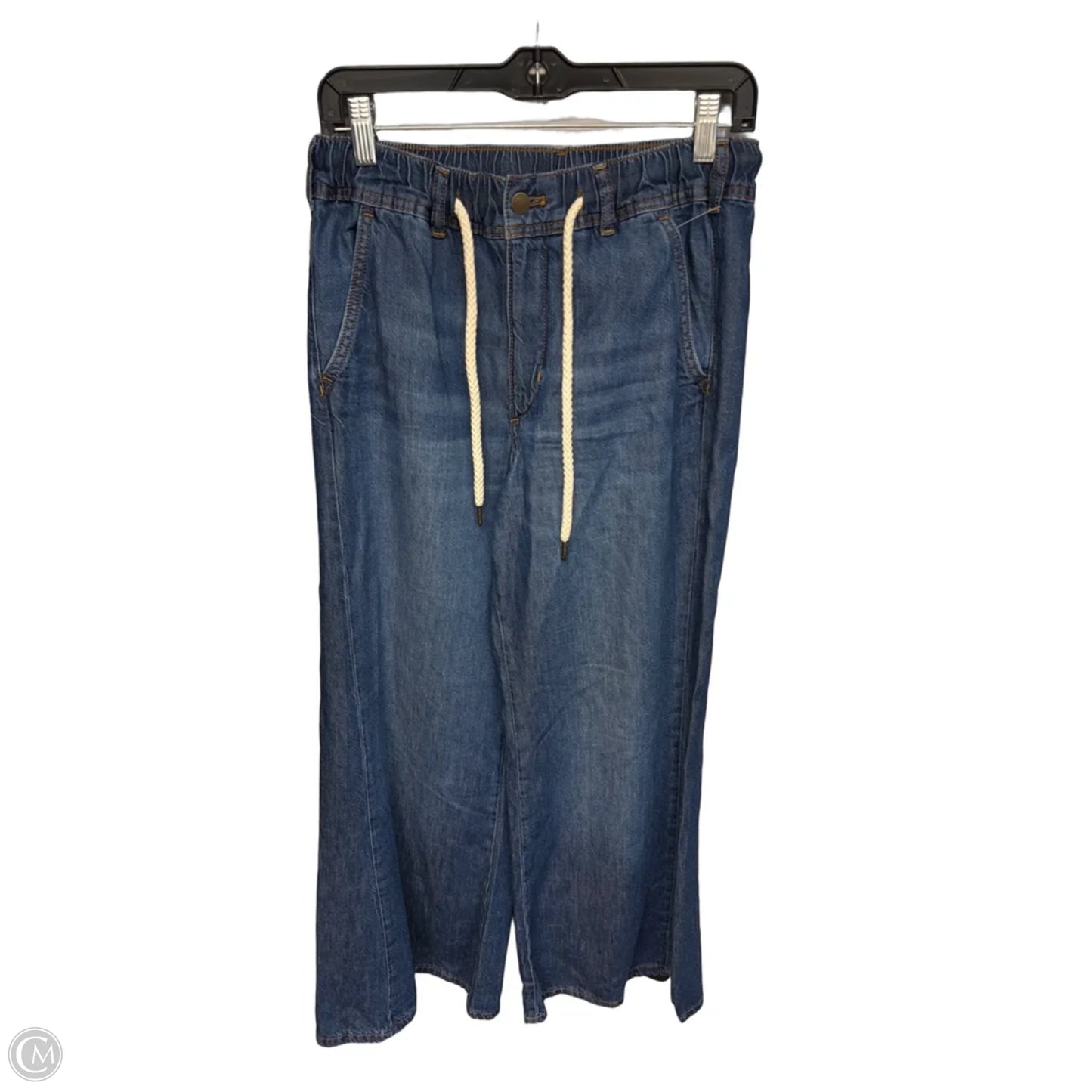 Jeans Wide Leg By Pilcro In Blue Denim, Size: S