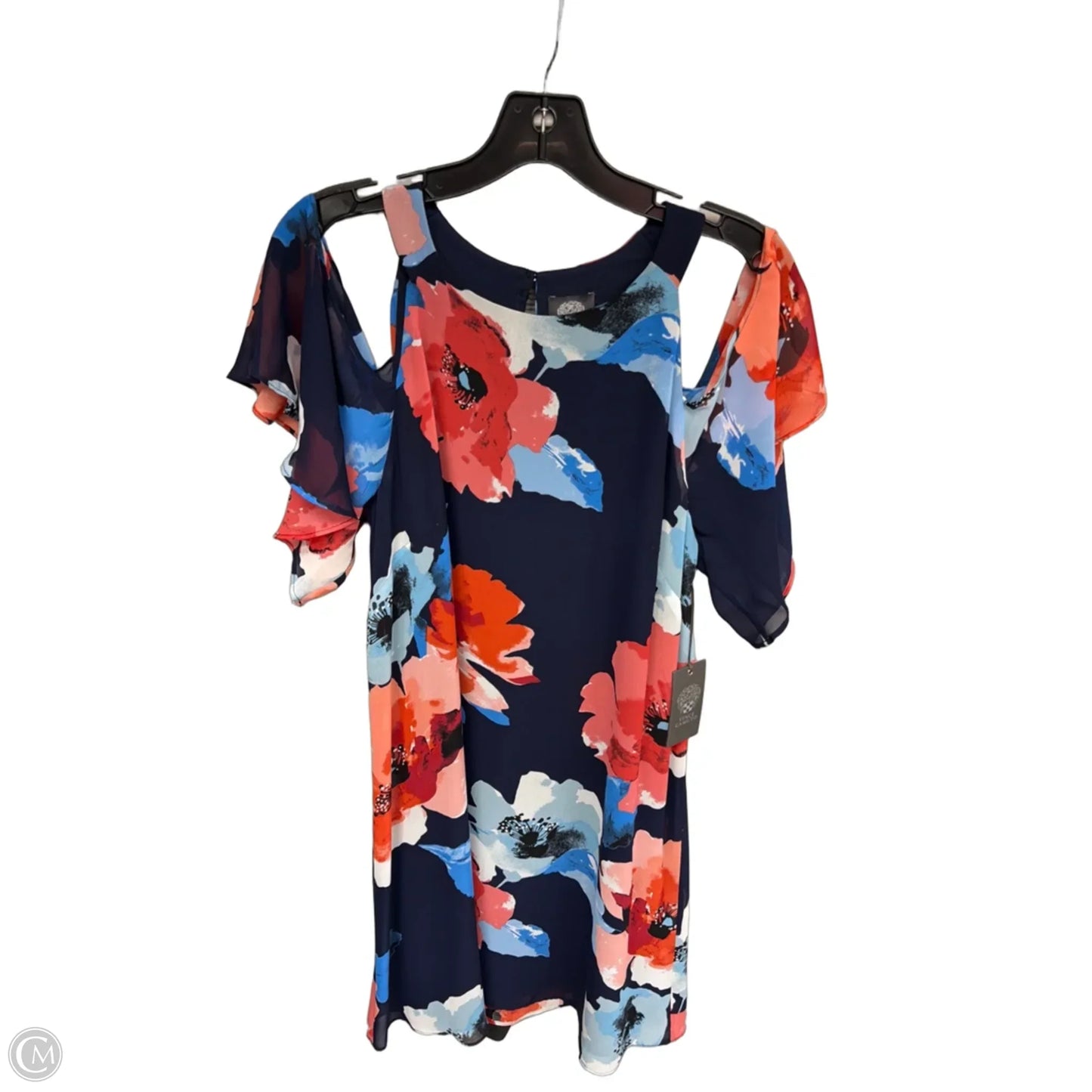 Dress Party Midi By Vince Camuto In Floral Print, Size: 12