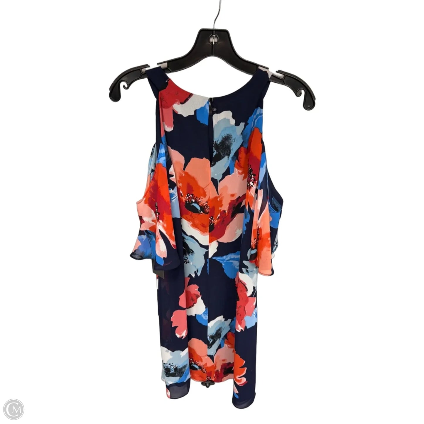 Dress Party Midi By Vince Camuto In Floral Print, Size: 12