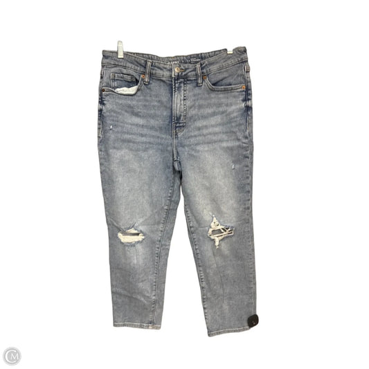 Jeans Straight By Old Navy In Blue Denim, Size: 8