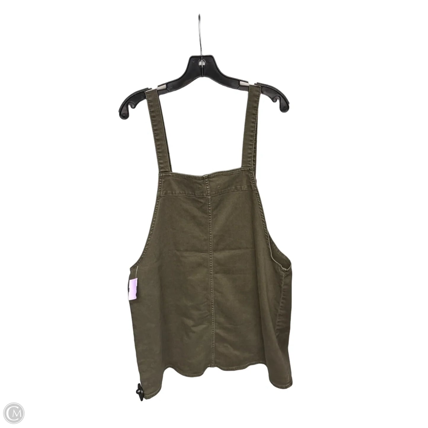 Dress Casual Short By Clothes Mentor In Green Denim, Size: Xs