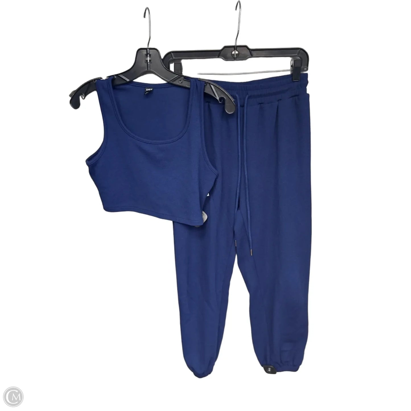Lounge Set Pants By Shein In Blue, Size: M