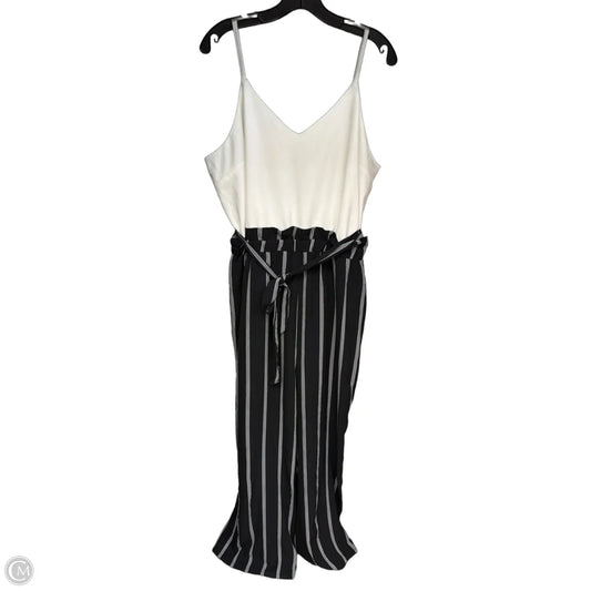 Jumpsuit By Maurices In Black & White, Size: Xxl