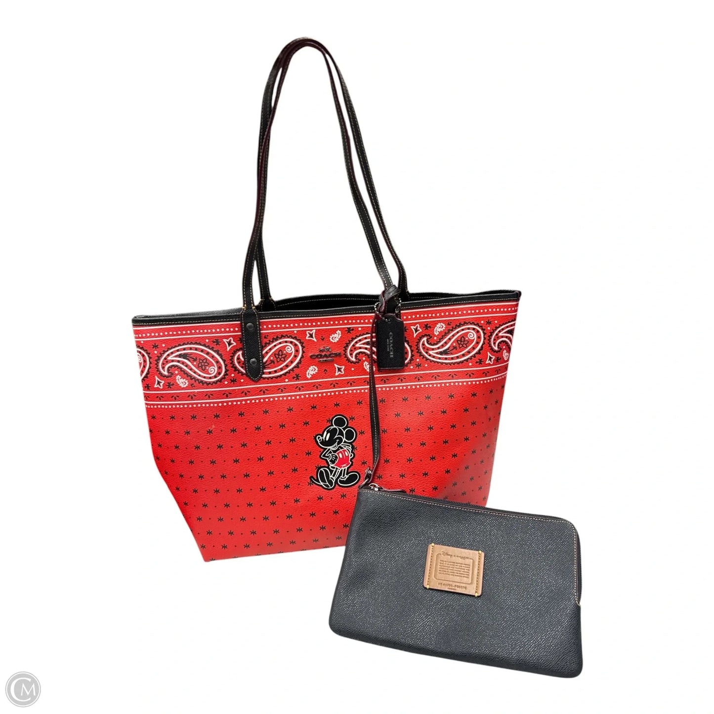Tote Designer By Coach, Size: Large