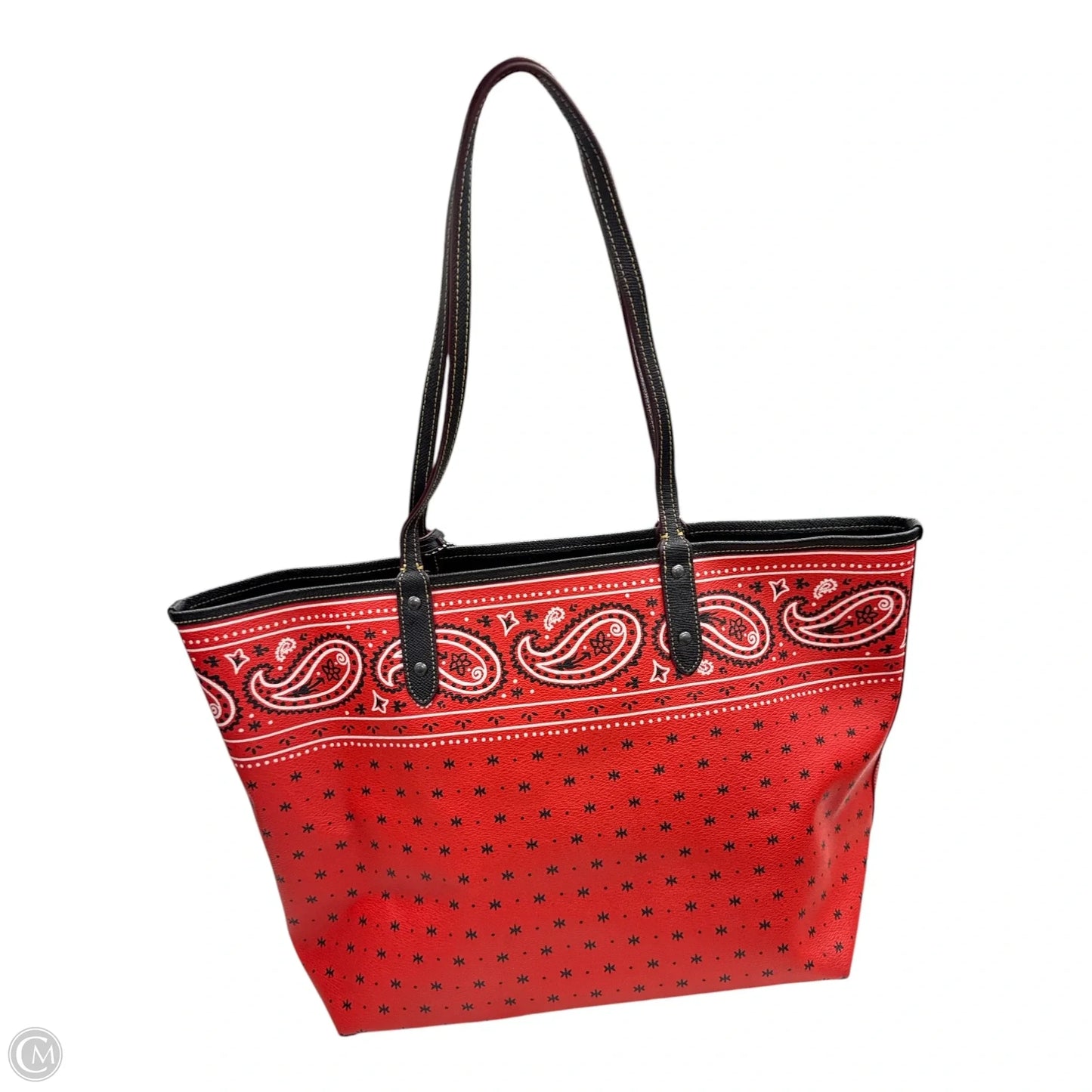 Tote Designer By Coach, Size: Large