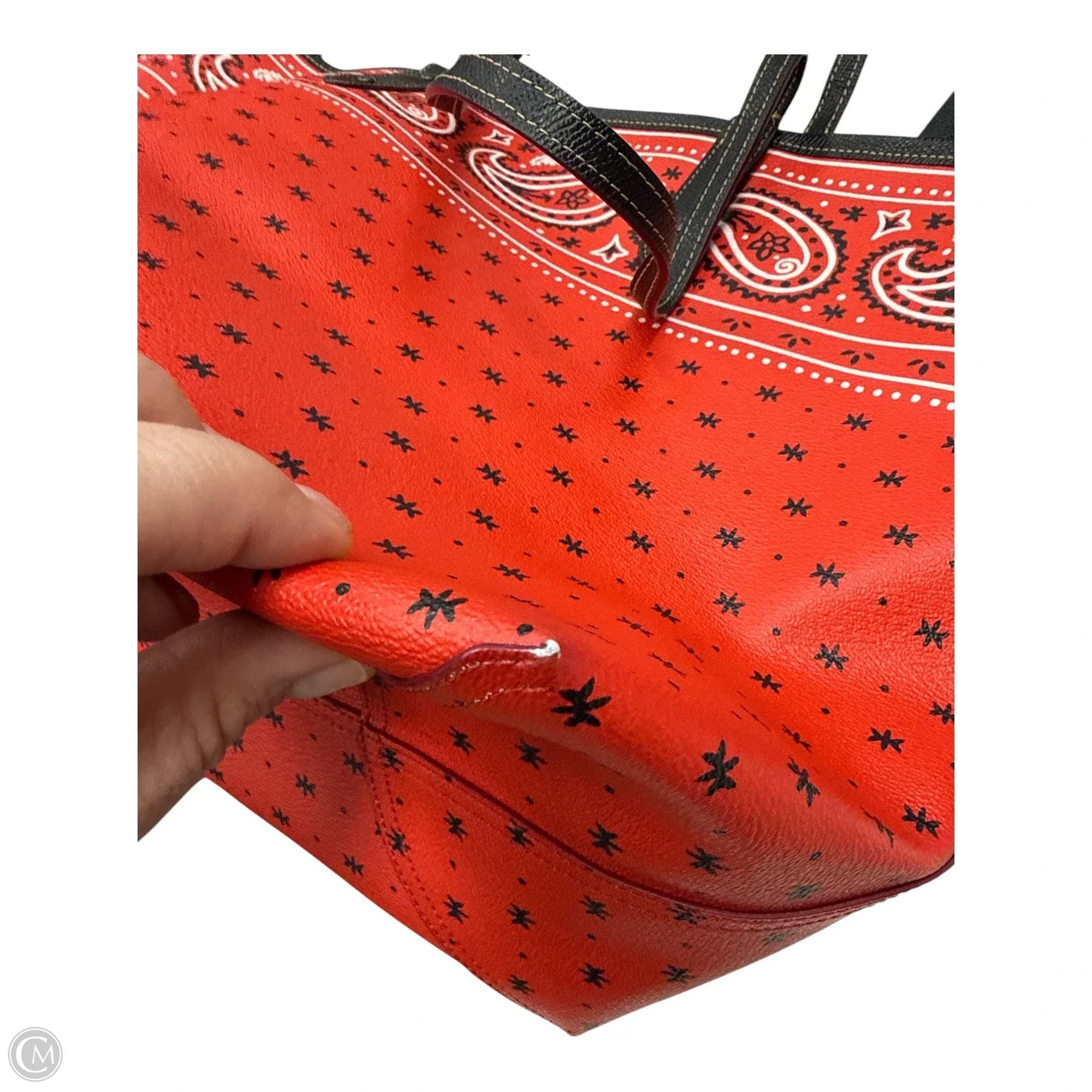 Tote Designer By Coach, Size: Large