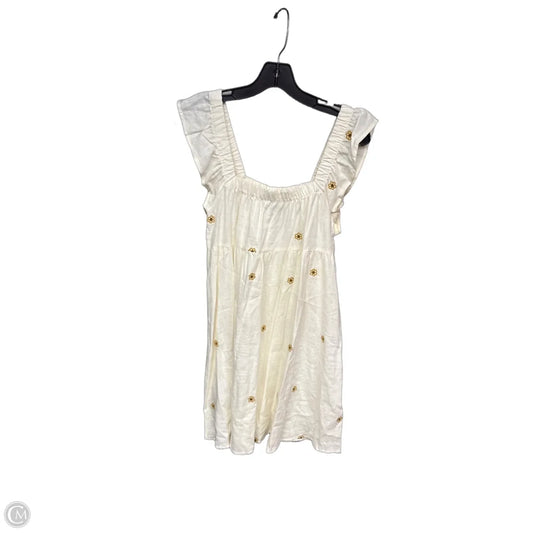 Dress Casual Midi By Wild Fable In Cream, Size: M