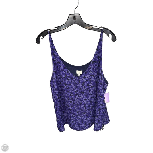 Top Sleeveless By A New Day In Purple, Size: Xl