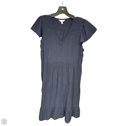 Dress Casual Maxi By Time And Tru In Navy, Size: Xl