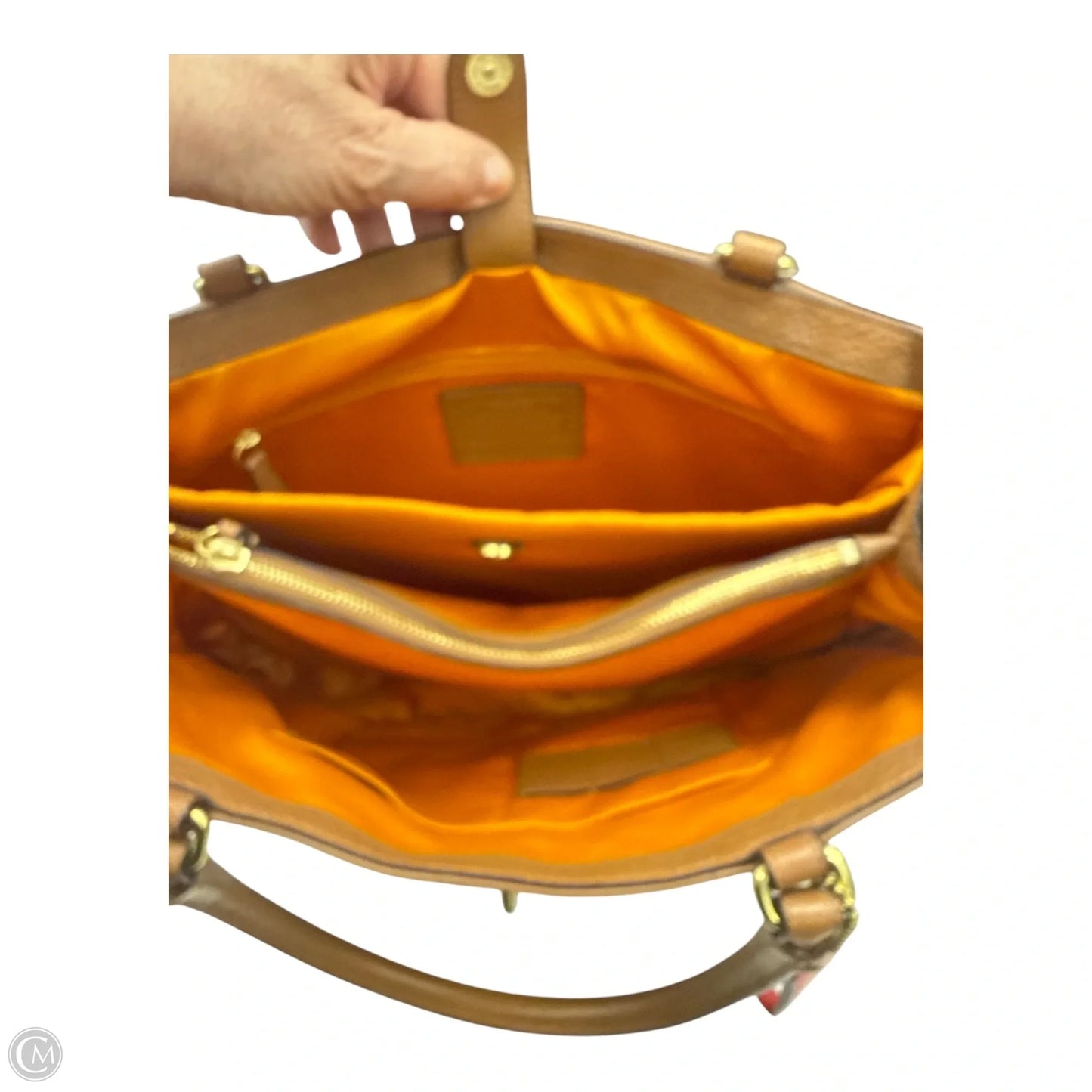 Handbag Designer By Coach, Size: Large