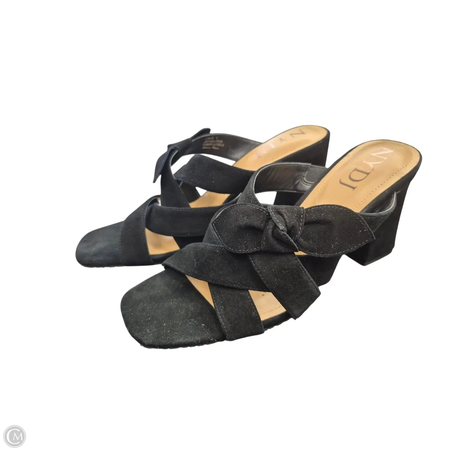 Sandals Heels Block By Not Your Daughters Jeans In Black, Size: 9