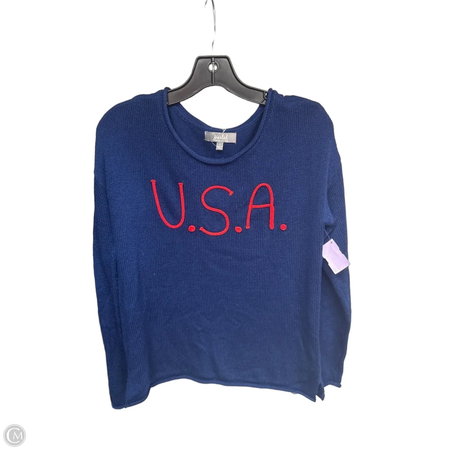 Sweater By Marled In Blue & Red, Size: S