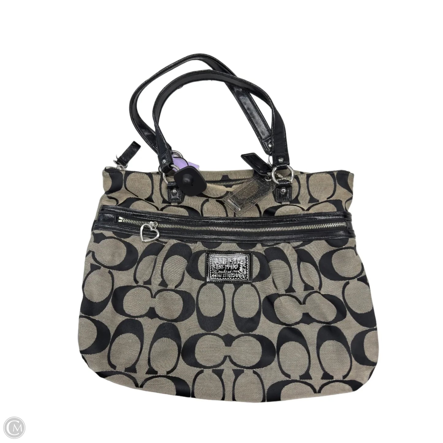 Tote Designer By Coach, Size: Large