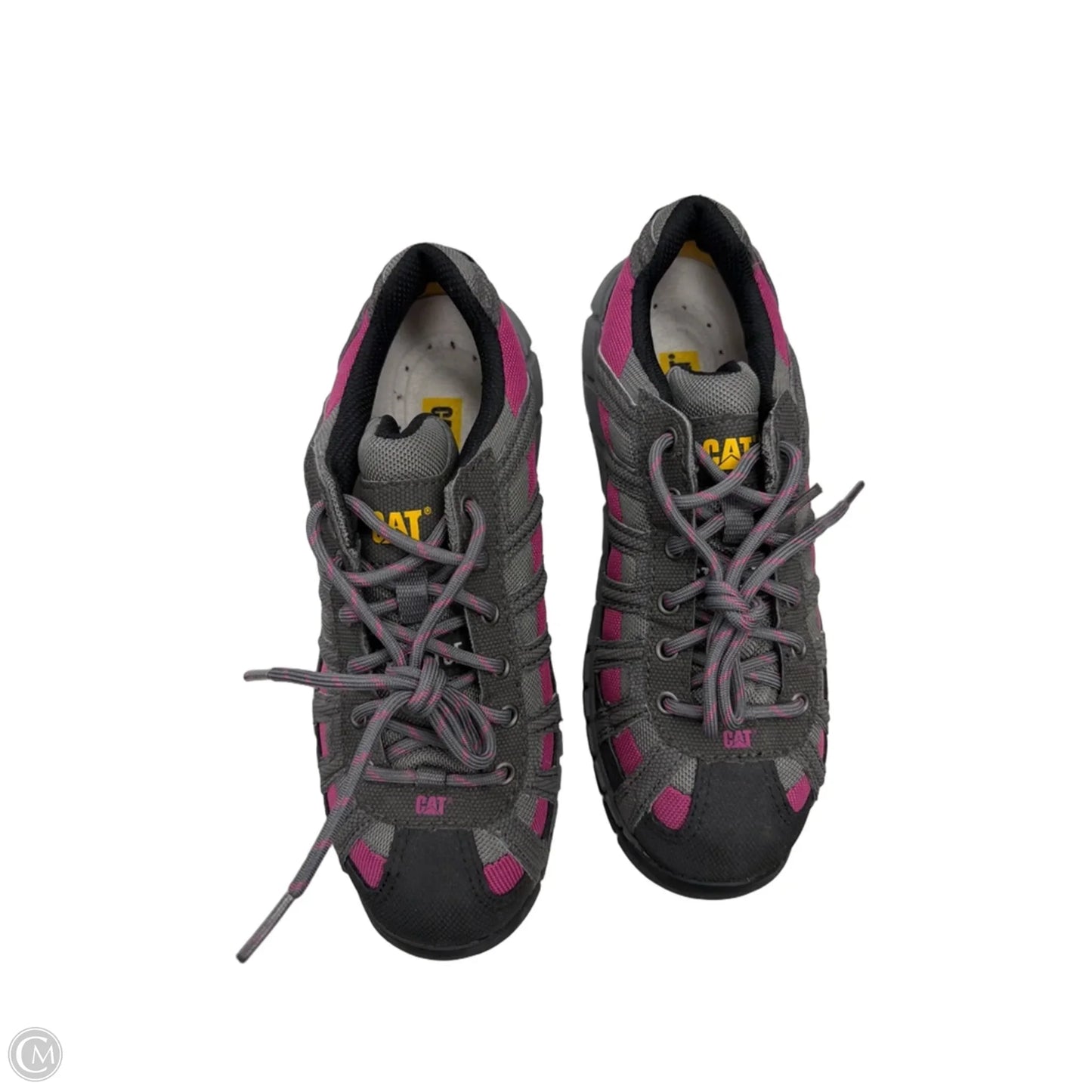 Shoes Athletic By Clothes Mentor In Grey & Purple, Size: 6.5