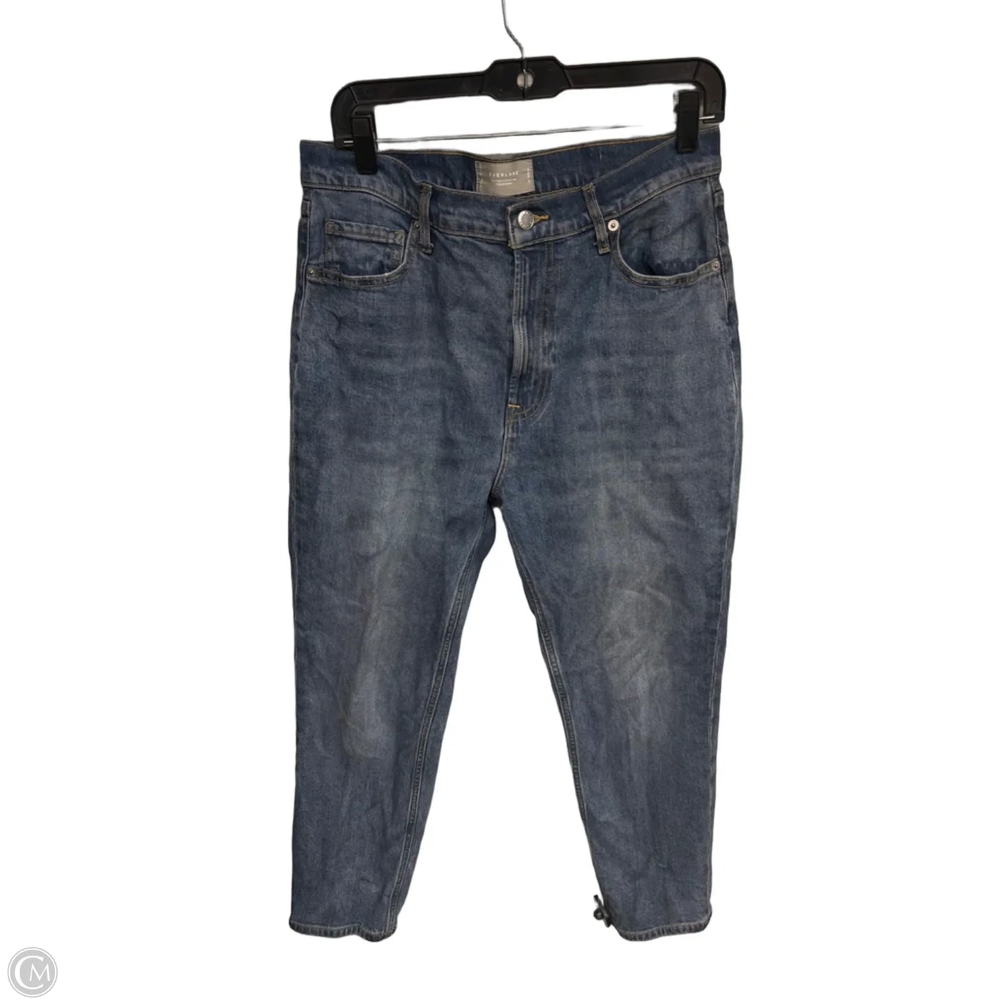 Jeans Straight By Everlane In Blue Denim, Size: 30