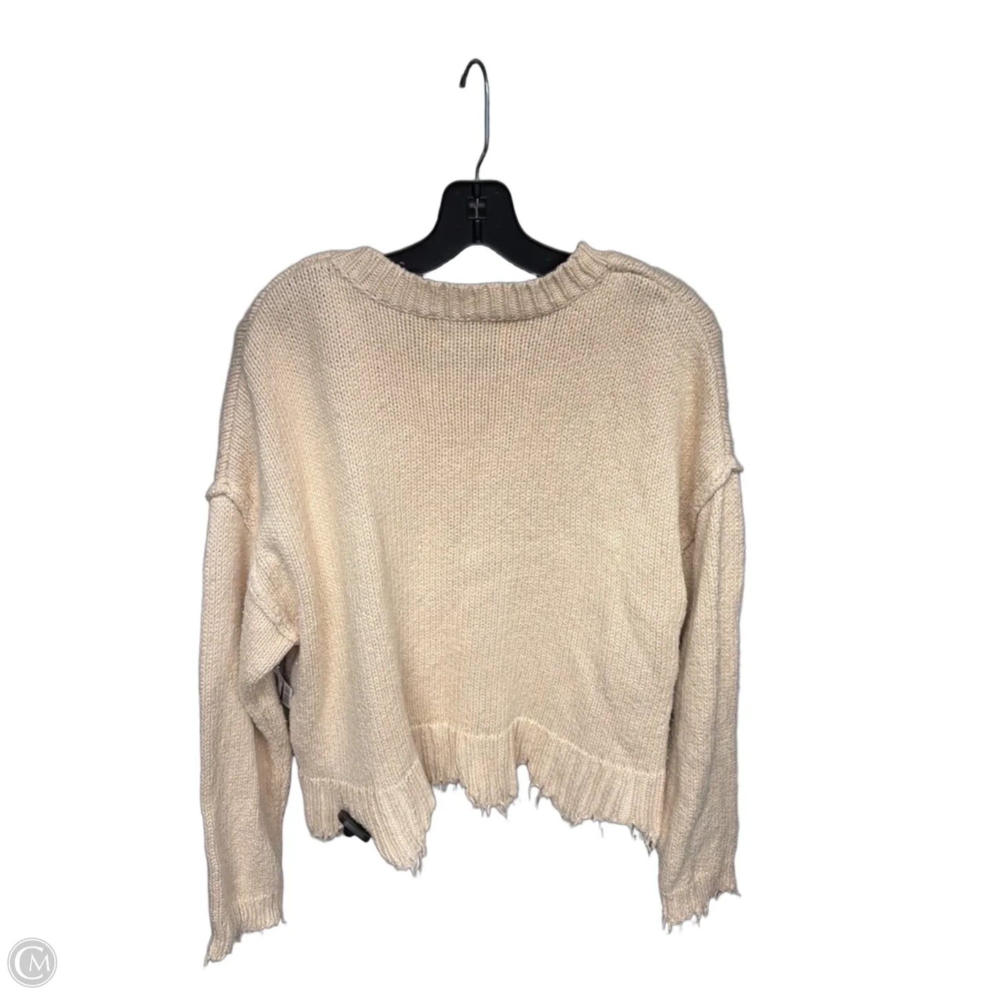 Sweater By Wildfox In Cream & Red, Size: S