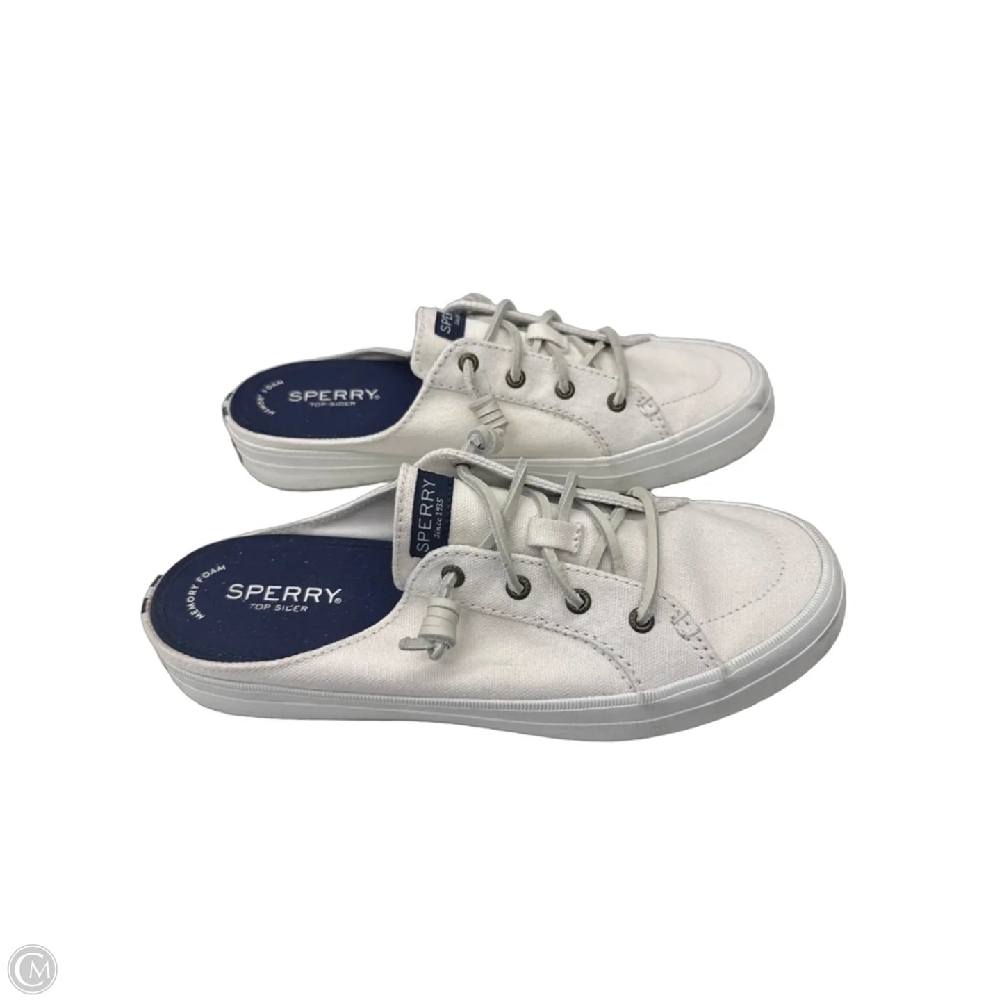 Shoes Sneakers By Sperry In White, Size: 9