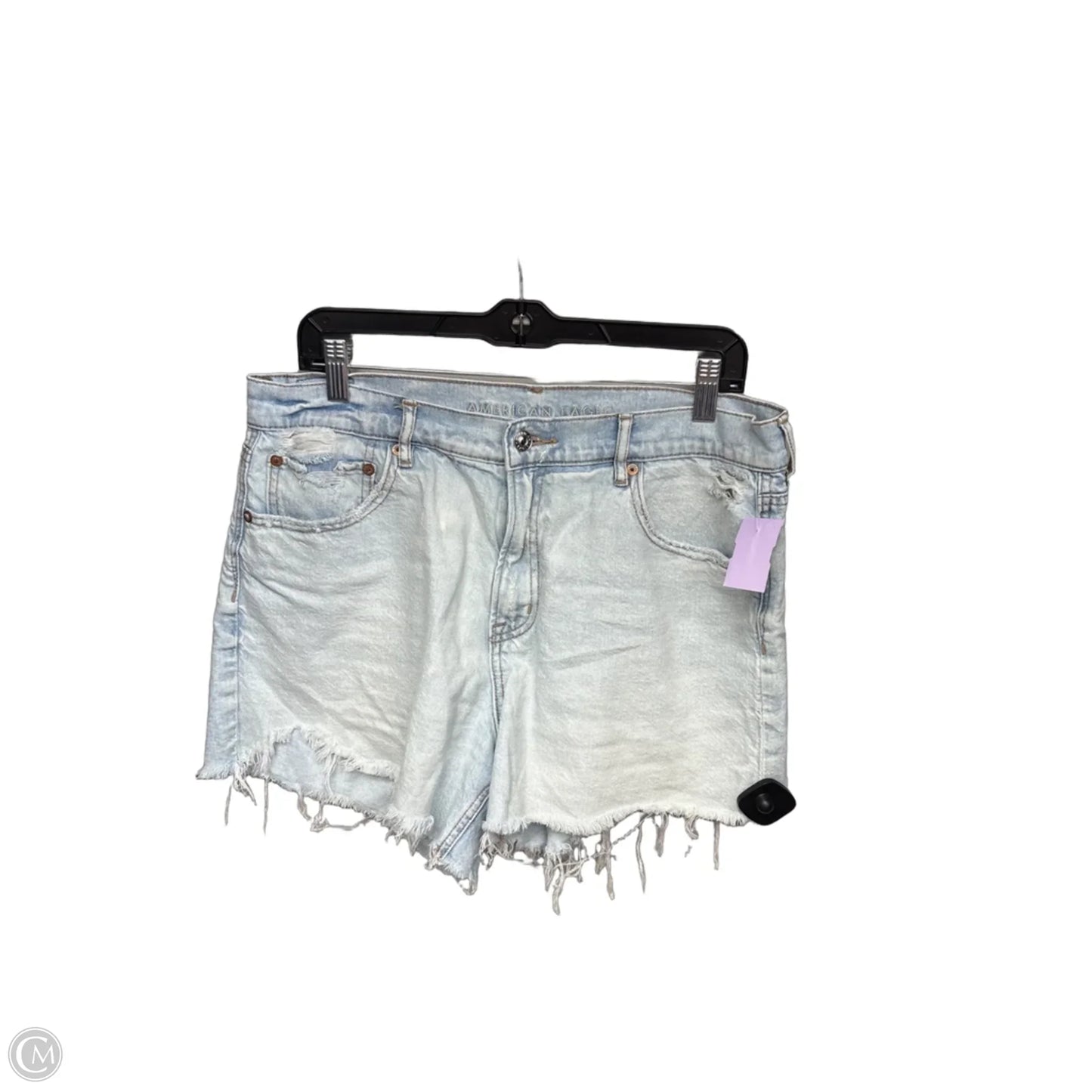 Shorts By American Eagle In Blue Denim, Size: 12