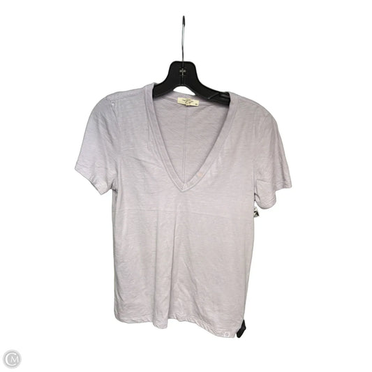 Top Short Sleeve Designer By Rag And Bone In Purple, Size: S