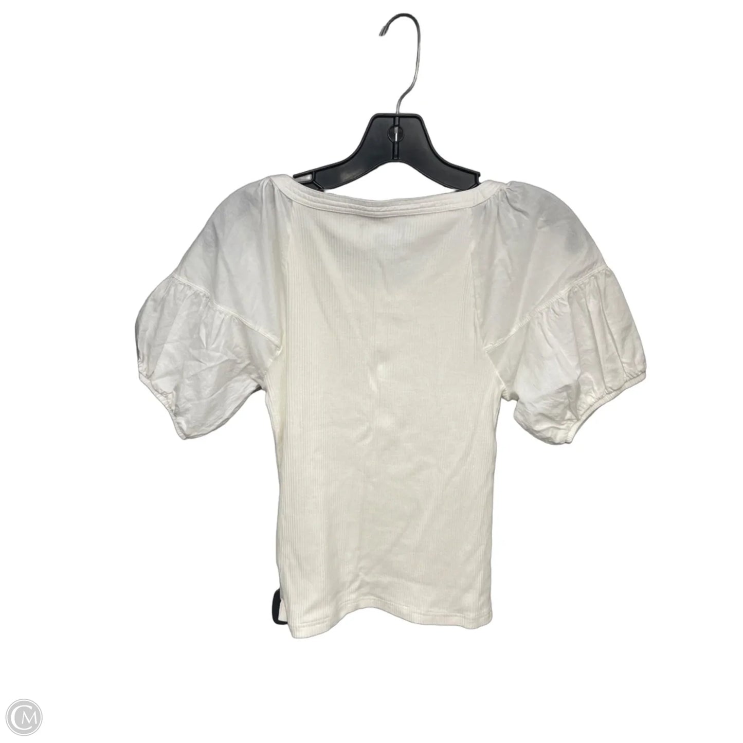 Top Short Sleeve By J. Crew In White, Size: Xs